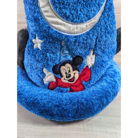 Disney Parks Disneyland Mickey Mouse Wizard Sorcerer Hat Fantasia Ears Small 15” - Picture 2 of 11